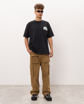 Rhude Коричневые брюки-карго RHFW26PA01321