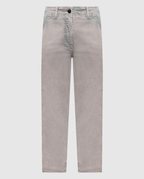 Peserico Сірі джинси P04546T2007957