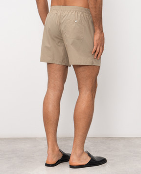 Dolce&Gabbana Бежеві труси-боксери вільного крою M3A12TON0ED