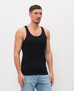 Tom Ford Чорна майка в рубчик T4D101210