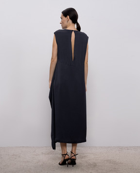 Peserico Синя сукня міді A0206501943