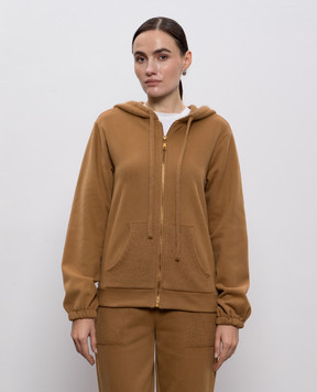 Twinset Коричневая спортивная куртка 252LL2CCC