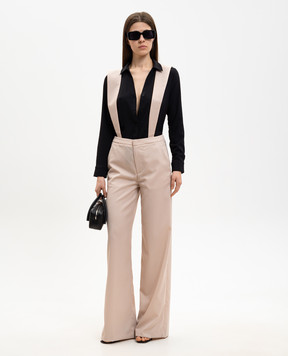 Dondup Бежеві штани з вовною DP872WFH188DXXX