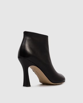 Bottega Veneta Чорні шкіряні ботильйони Rana 843958VBSD0