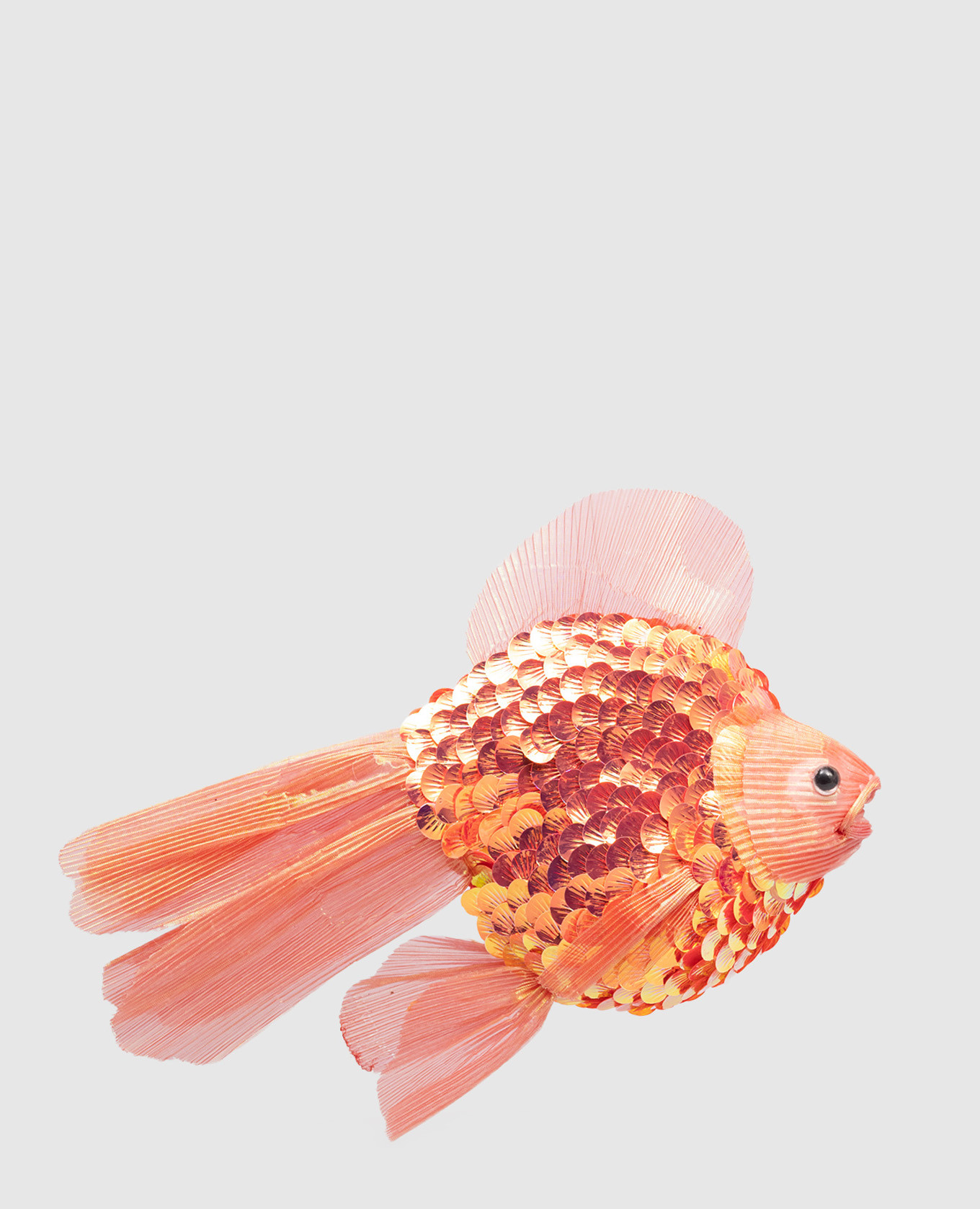 

Елочная игрушка Gold Fish, Розовый, Елочные украшения