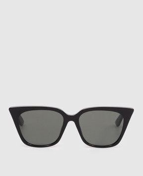 Alexander McQueen Чорні сонцезахисні окуляри з принтом логотипа 861667J0749