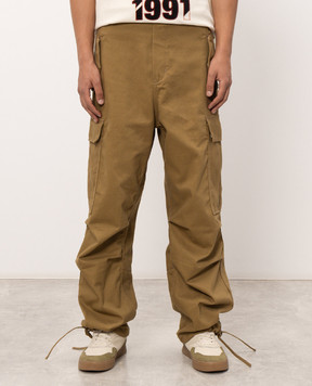 Rhude Коричневые брюки-карго AVIANO RHPF26PA02012