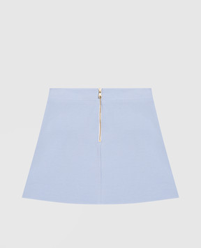 Balmain Дитяча блакитна спідниця BY7A71J0371