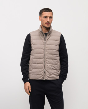 Peserico Бежевый пуховый жилет R530773604I