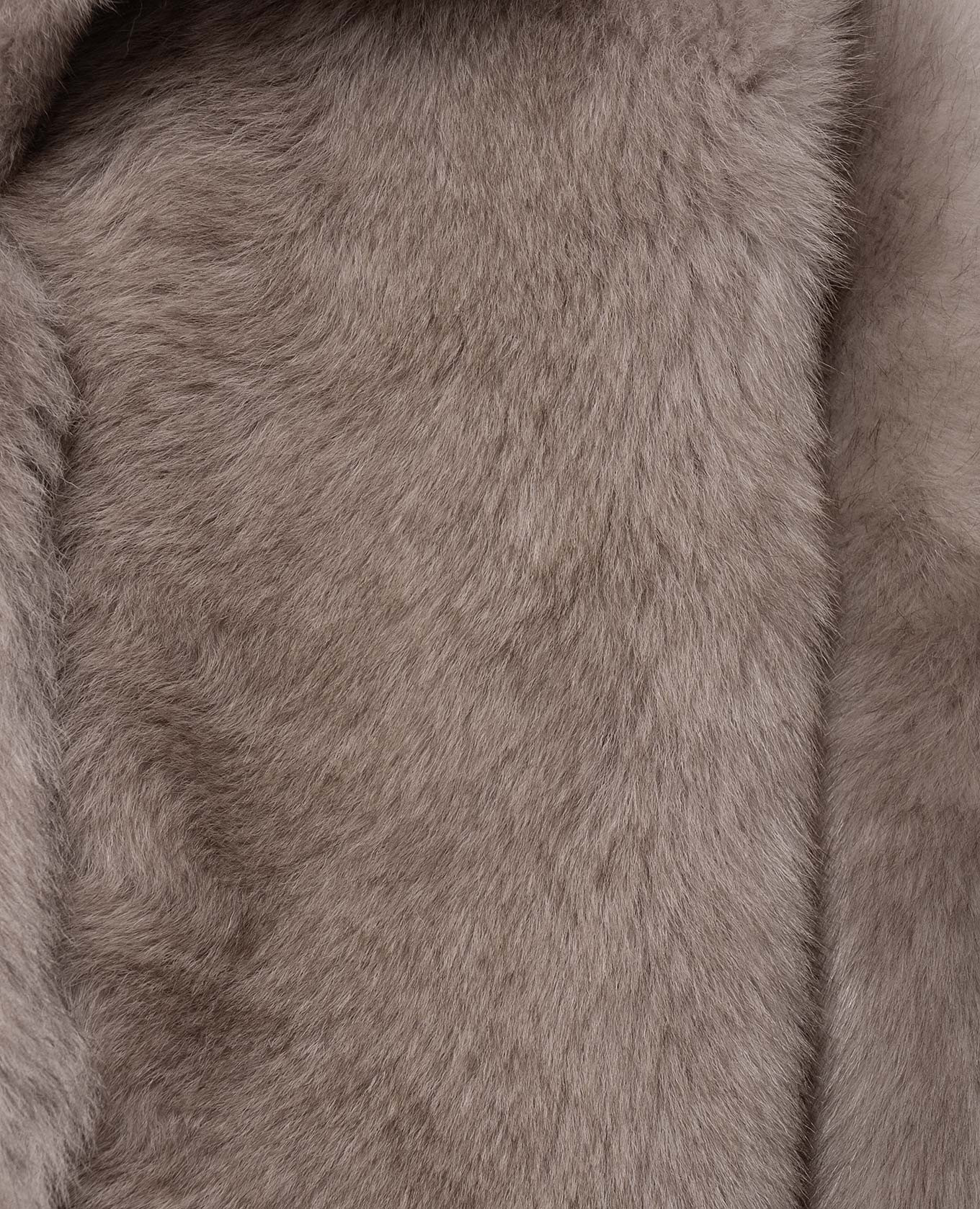Babe Pay Pls Бежевая двусторонняя укороченная дубленка 2540TOSKANA изображение 6