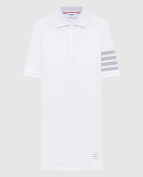 Thom Browne Белое платье-поло FJD134AJ0248