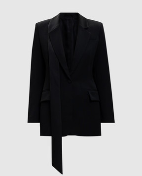 The Attico Черный жакет из шерсти 260WCG00089WWW065AA