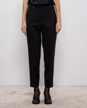 Peserico Сірі штани з вовною P0478602660