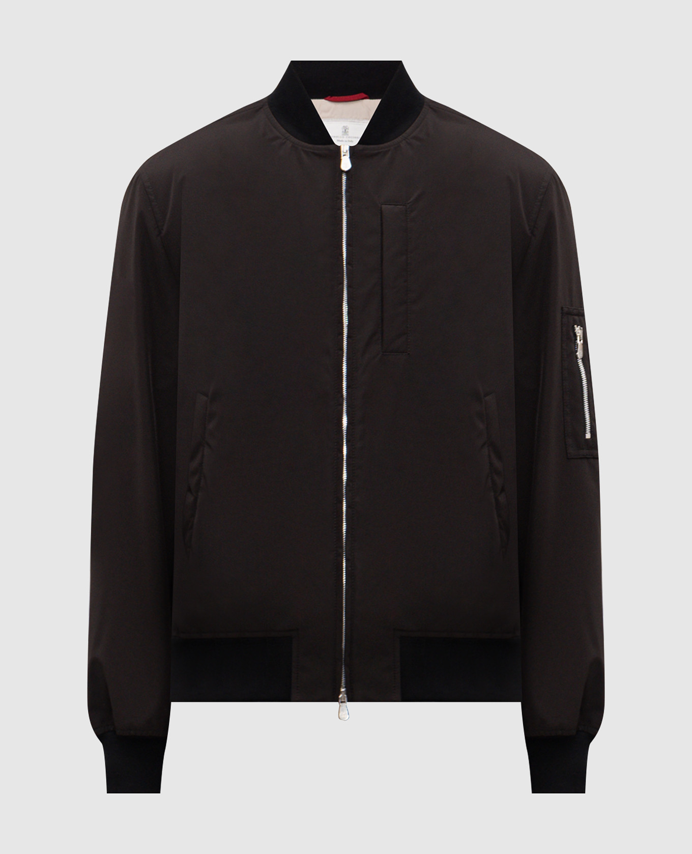 Черный бомбер