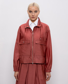 Peserico Красная куртка с цепочкой A2512901939