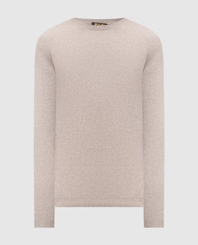 Loro Piana Сірий светр Fobello з кашеміру FAO2891