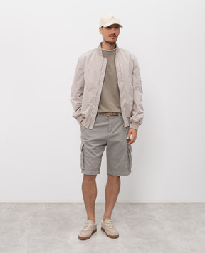 Brunello Cucinelli Шорты карго цвета хаки M252DL0510