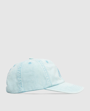 The Attico Голубая кепка с вышивкой эмблемы 260WAC00041CCC131EM