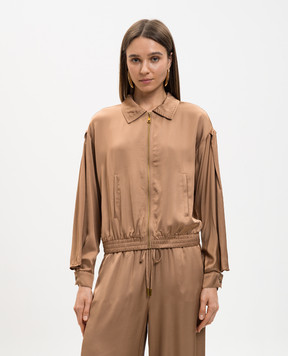 Twinset Коричнева куртка 261LL2LDD