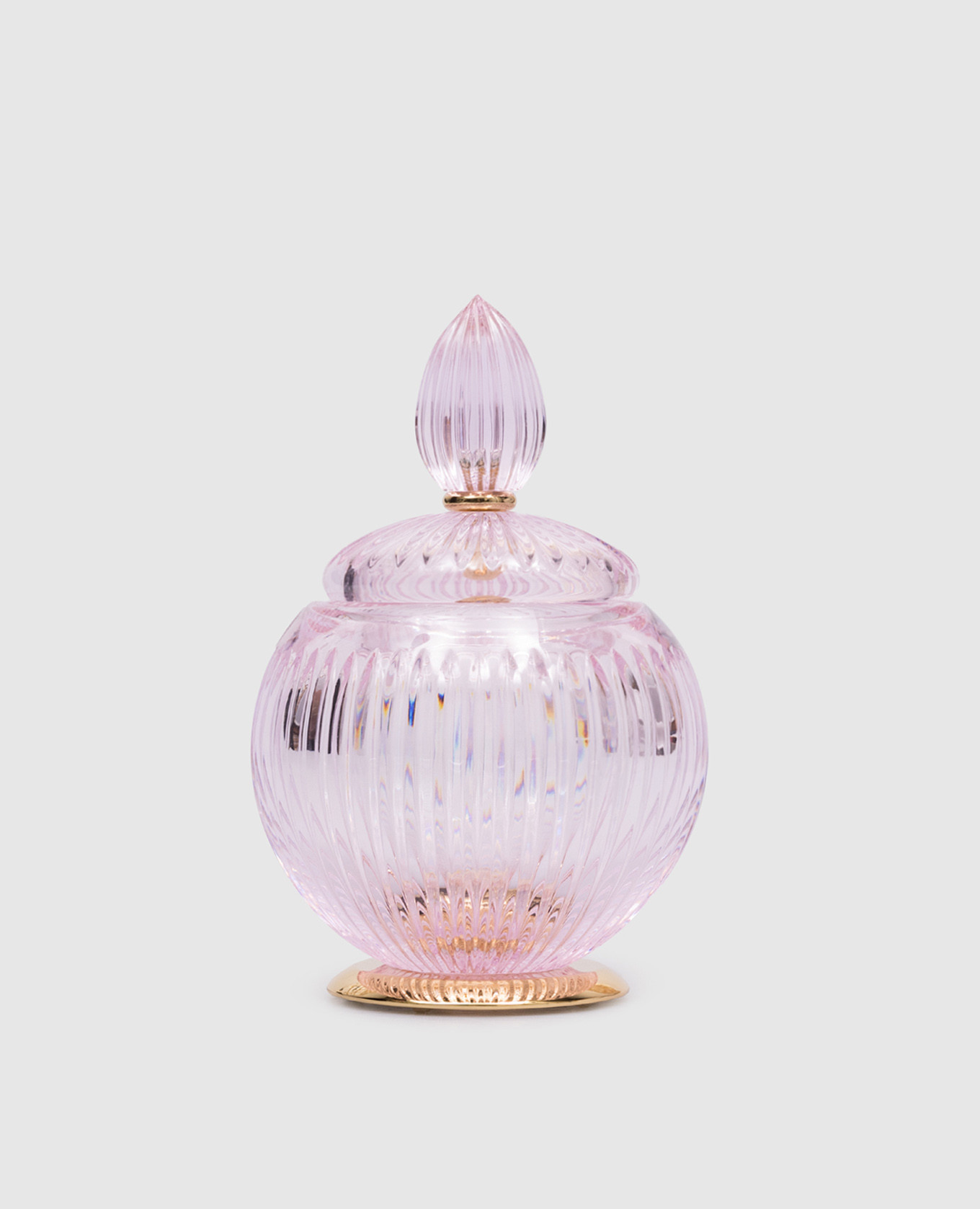 

Розовый хрустальный органайзер для ватных дисков и палочек Elegance, Ванные принадлежности