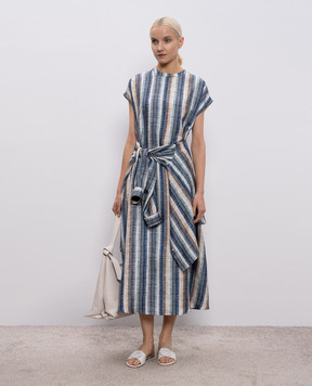 Momoni Платье миди Javier из шелка MODR007MO01