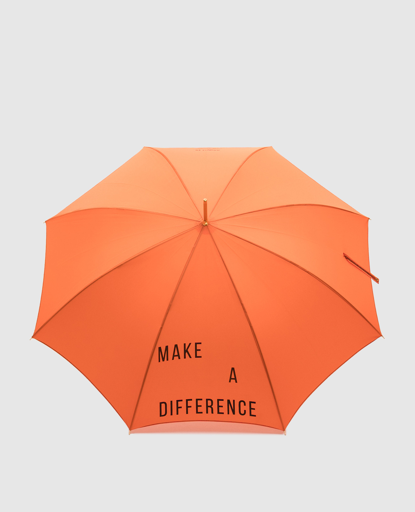 

Оранжевый зонтик-трость Make a Difference, Зонты