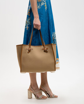 Gianni Chiarini Коричнева сумка-тоут MARCELLA BS6850COMMCNVSE