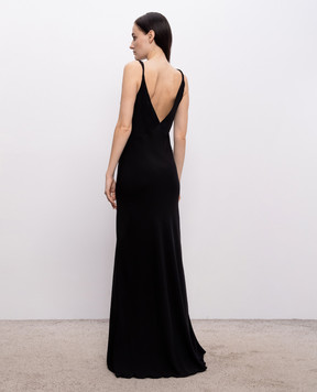 Jacob Lee Чорна сукня із шовку WSD0072SS26B