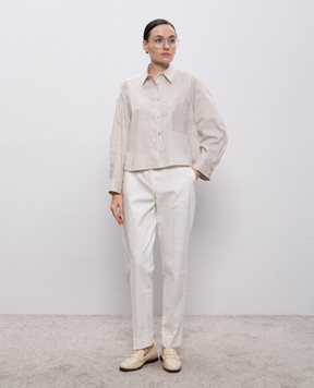 Peserico Белые брюки M04716T008500