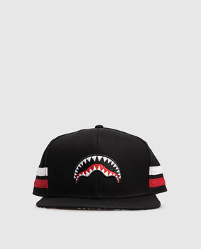 Sprayground Дитяча чорна кепка з вишивкою SP6776