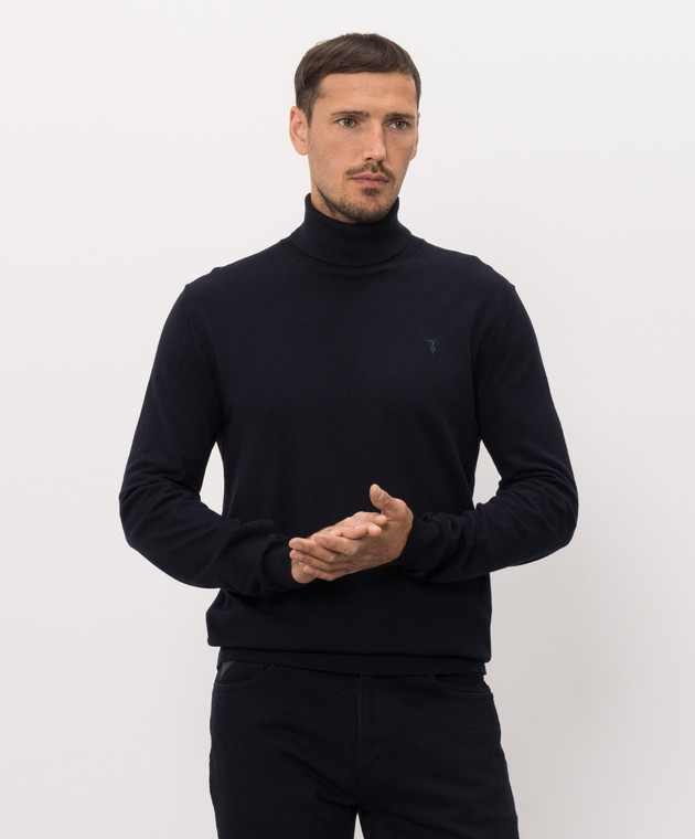 Trussardi Синій гольф M0178000019NMK602K01 зображення 3