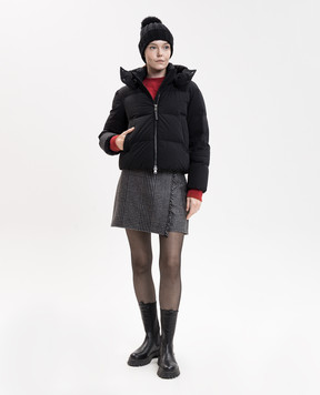 Woolrich Чорна пухова куртка Madison CFWWOU2227FRUT3107