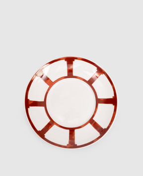 Geminiano Cozzi 1765 Белое фарфоровое блюдце для чашки для чая Venezia JQCGP089074