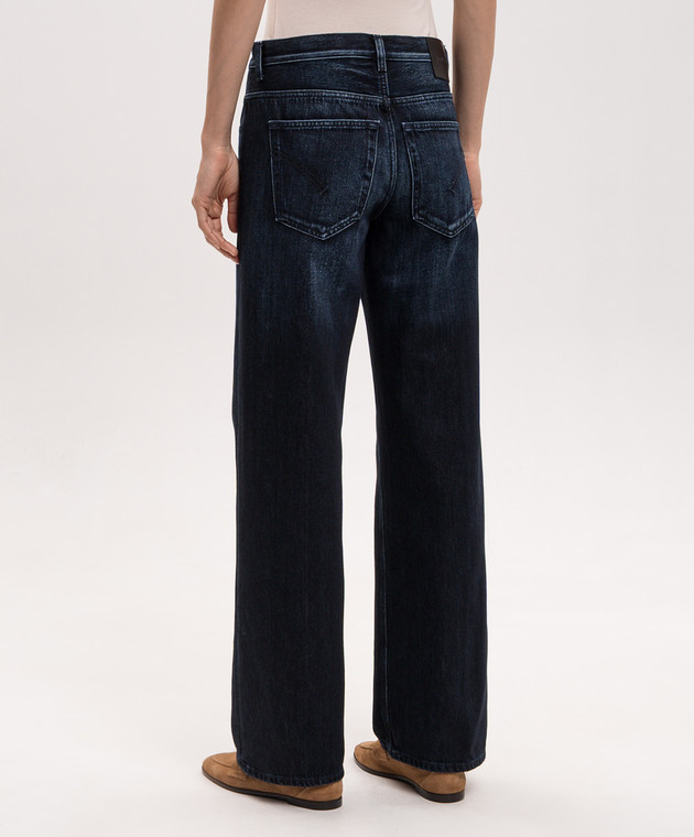 Dondup Синие джинсы Jacklyn DP427DF0310DMS2 изображение 4
