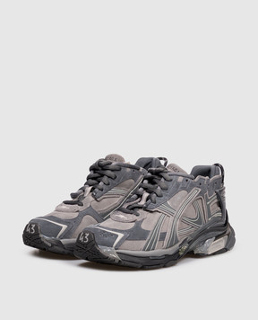 Balenciaga Сірі замшеві кросівки Runner 772774WRNSD