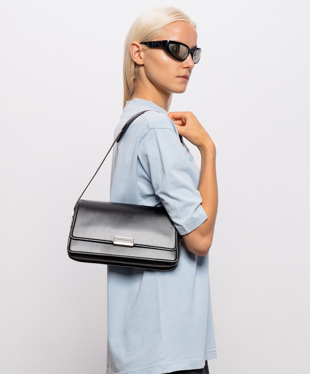 Alexander Wang Чорна шкіряна сумка SIREN 20326K70L зображення 2