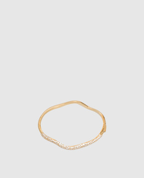 Missoma Золотистый браслет Molten Snow с позолотой MTGB2CZ