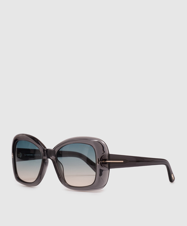 Tom Ford Серые солнцезащитные очки FT1348 изображение 3