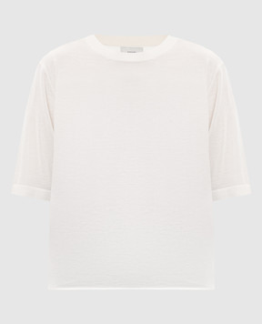 Loulou de Saison Футболка Nala кольору айворі з кашеміру NALA