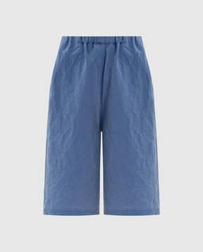 Sofie D`Hoore Блакитні бермуди PLICK з льоном PLICKLION