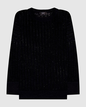 Peserico Синій светр з вовною альпаки E99003F079217C