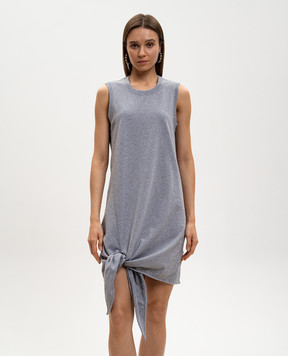 JW Anderson Сіра меланжева сукня JD0050PG1937