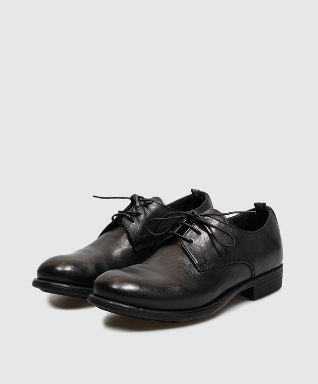 Officine Creative Черные кожаные дерби Calixte CALIXTE068 изображение 2