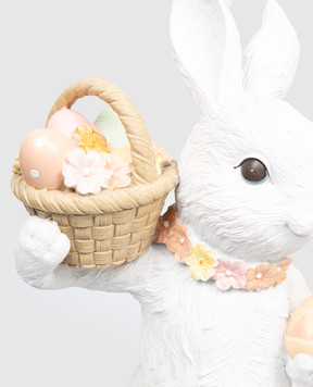 Palais Royal Декоративная пасхальная статуэтка в форме кролика корзиной 38123