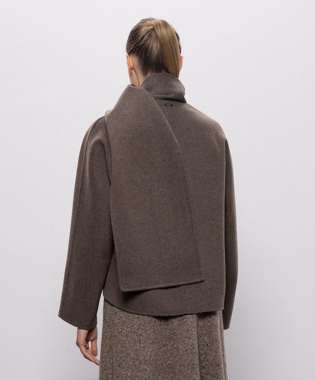 Max Mara Коричнева куртка KATE з вовни SMMKATE зображення 4