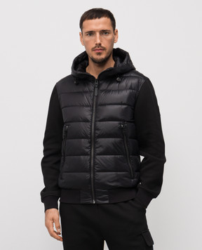 Mackage Чорна комбінована куртка Frank FRANKR