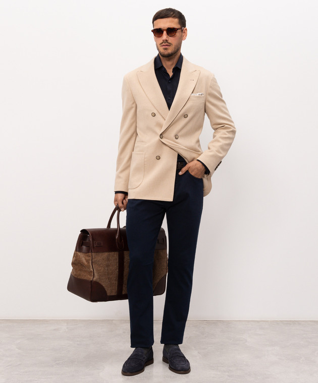Brunello Cucinelli Сині джинси M277PX1290 зображення 2