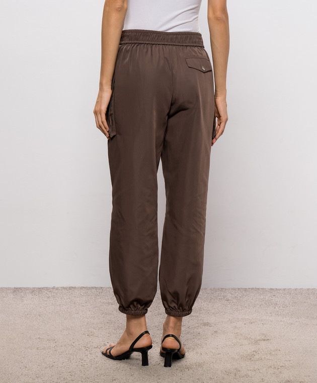 3.1 Phillip Lim Коричневые джоггеры F26151433HON изображение 4