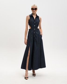 Twinset Синя джинсова сукня міді 261AP2363