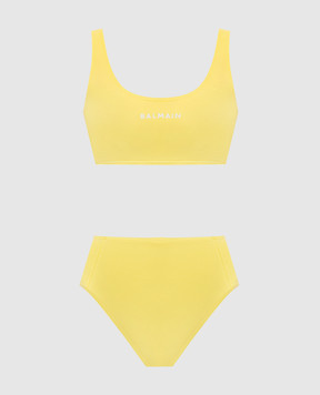 Balmain Жовтий купальник BKBS02490